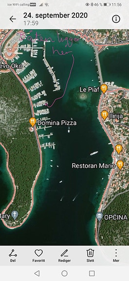 Seilbåt, 43 fot, til leie, Middelh. beste havn, Kroatia. Makspower litiumbatt. 4 of 5