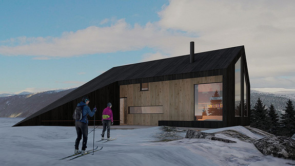 1solgt! Store solrike tomter i Myrkdalen med panoramautsikt og ski-in/ ski-out