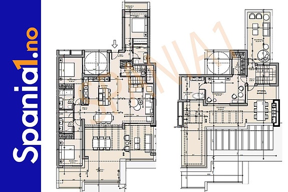 Plantegning for denne leiligheten