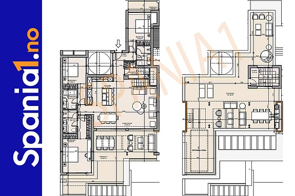 Plantegning for denne leiligheten
