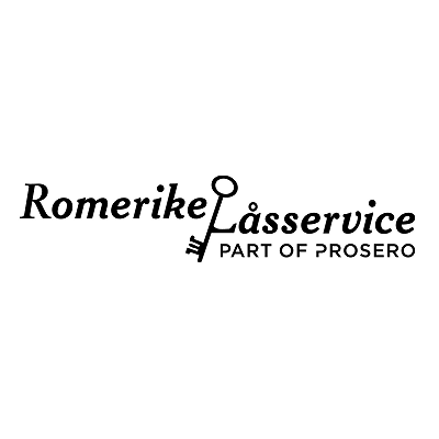 Romerike Låsservice AS logo