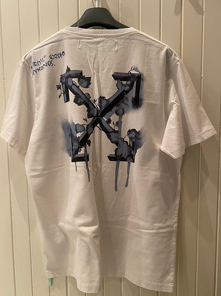 Off white mykonos deals t shirt