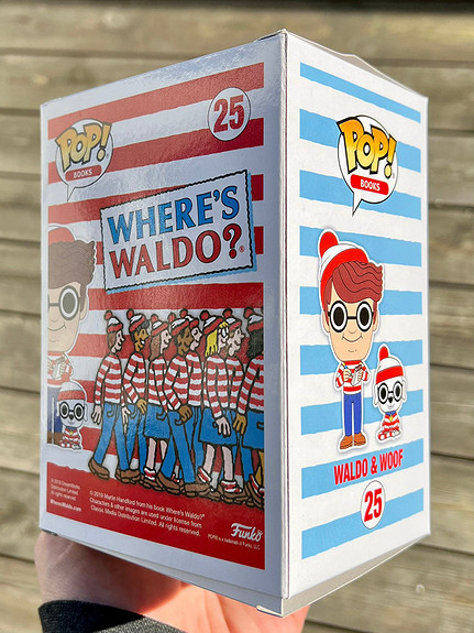 Funko Pop! Waldo & Woof | Where's Waldo (25) Special Edition Excl