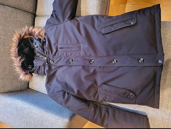 brave soul cheetah tech parka jacket