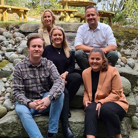 Tidligere traineer, Eirik, Sofie og Hanne