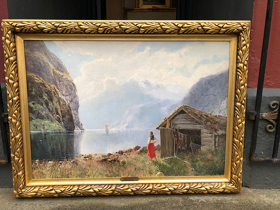 Hans Andreas Dahl - Fra Grande, Geiranger mot Hellesylt