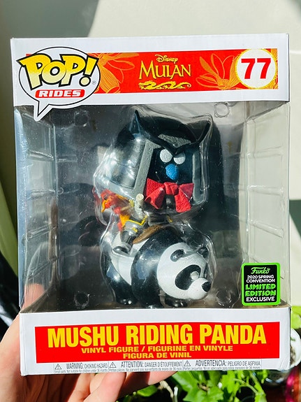 Funko Pop! Mushu (Riding Panda) [Spring Convention] Mulan (77