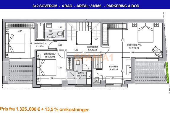 Plantegning 1.etg -soverom