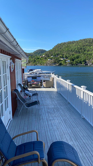 Hus til leie i Kragerø m/båt.