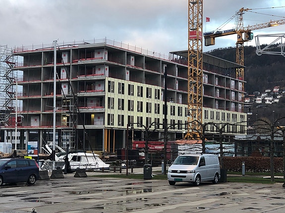 Stolt leverandør til Moxy Marriot i Bergen