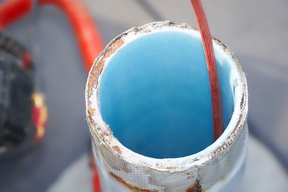 Et strømperenovert avløpsrør har samme kvalitet og levetid som et nytt rør.