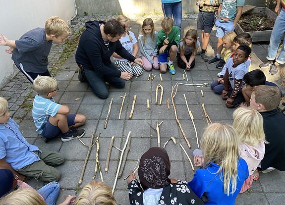 Fra spikkeworkshopen under Greenlightdistrict i 2021.
