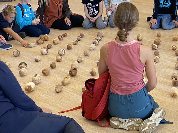 Fra formidlingen av utstillingen SKOG under Greenlightdistrict 2021.