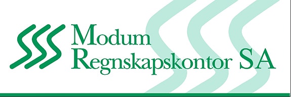 Modum Regnskapskontor SA logo