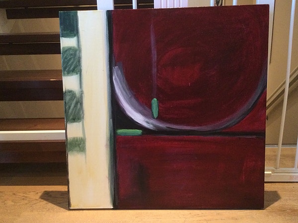 Maleri. Moderne kunst. Signert.