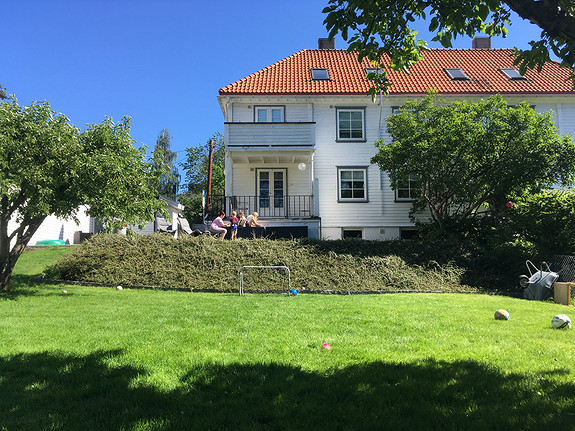 Townhouse, stor hage og solrike uteplasser på Blindern/Ullevål Hageby (uke 29)