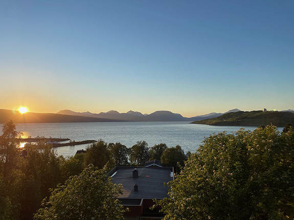 Praktfull utsikt mot Ofotfjorden!