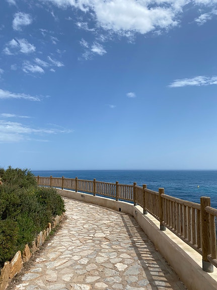 Flott turvei fra La Zenia stranden til Cabo Roig stranden