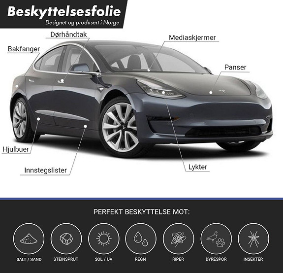 Praktisk tilbehør til Tesla Model S/3/X/Y