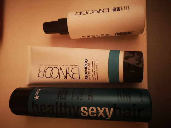 Mathis Hilsen Uddrag Healthy sexy hair Shampoo,ByNoor Shampoo & Spray🌺🌿🌸 | FINN torget