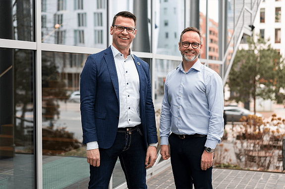 Mats Kristensen (Founding partner) og Stian Jensvoll (Founding Partner)