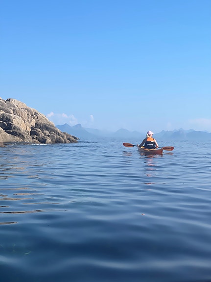 Padletur; Foto: L. Samuelsen/Destination Lofoten