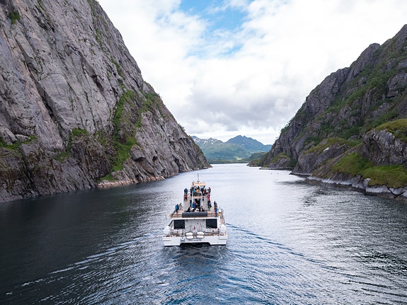 Trollfjorden; Foto: Kolltveit/Destination Lofoten