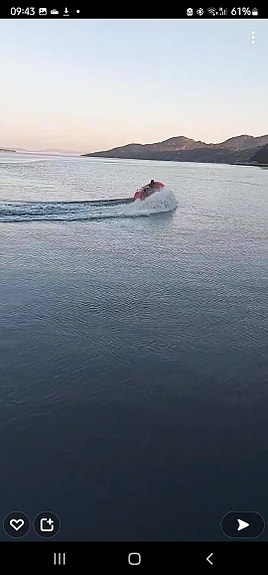 Fin River 350 lite brukt, kan ta innbytte i støre båt mot mellomlegg. 3 of 4