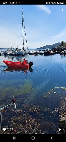 Fin River 350 lite brukt, kan ta innbytte i støre båt mot mellomlegg. 2 of 4