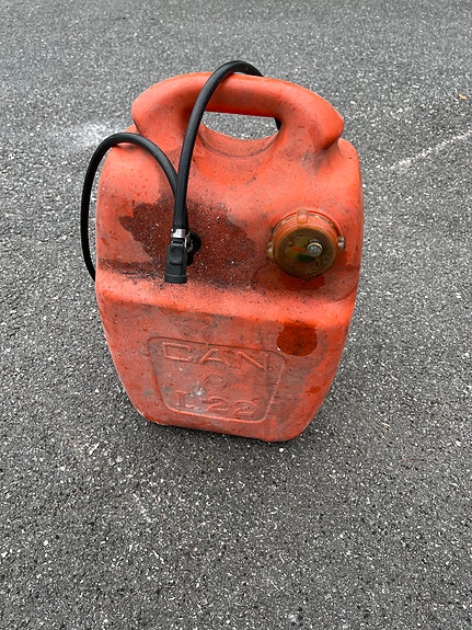 8 hk firetakt Yamaha med lang stamme. 2008 mod 19 of 19