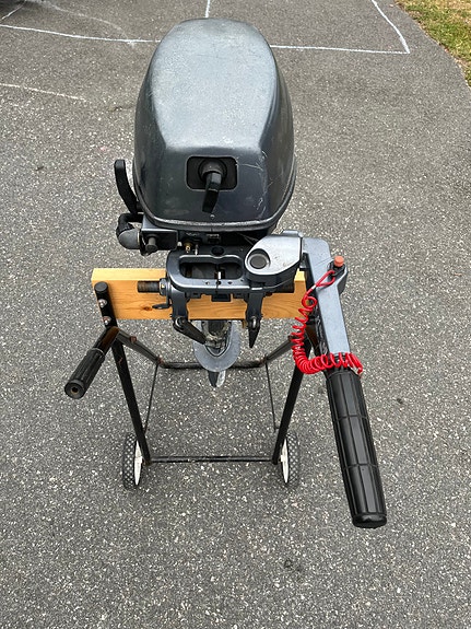 8 hk firetakt Yamaha med lang stamme. 2008 mod 6 of 19