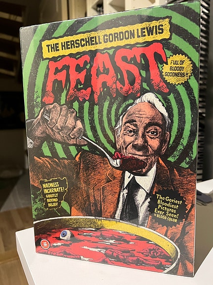 Herschell Gordon Lewis Feast. Limited edition, 17 discer! Arrow