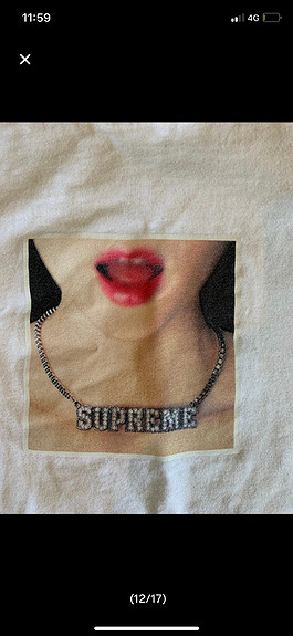 Supreme Necklace tskjorte. Str M. SS18. | FINN torget