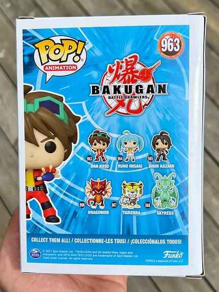 Funko Pop Bakugan - Shun Kazami 965