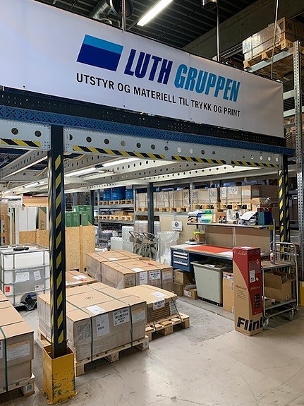 Vi har eget lager på Furuset i Oslo
