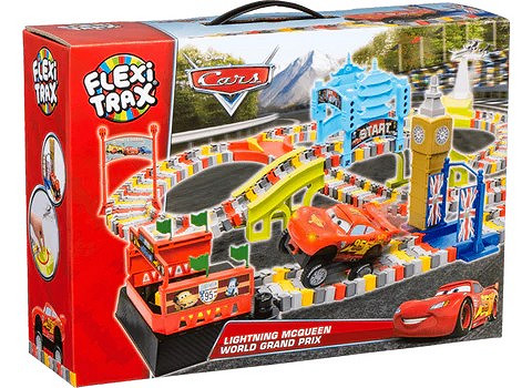 Flexi-trax Bilbane Disney Cars og Lynet McQueen | FINN torget