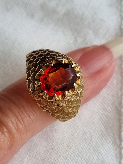 Nydelig vintage ring