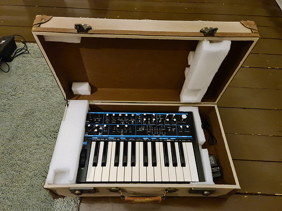 Bilde fra da jeg hadde Bass Station2 (den følger ikke med! :)