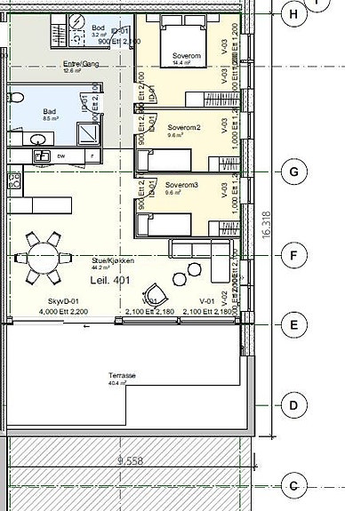 Plantegning L401