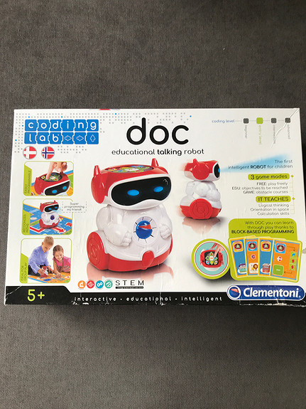 Doc interactive shop talking robot