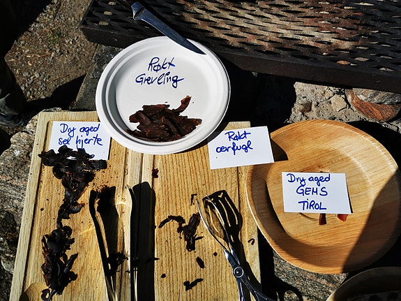 Mye spennende mat på ansattsamling