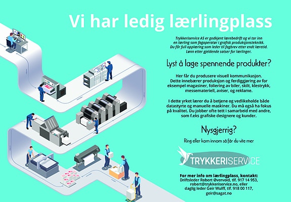 Bilde 1 av 1 i jobbannonse-galleriet