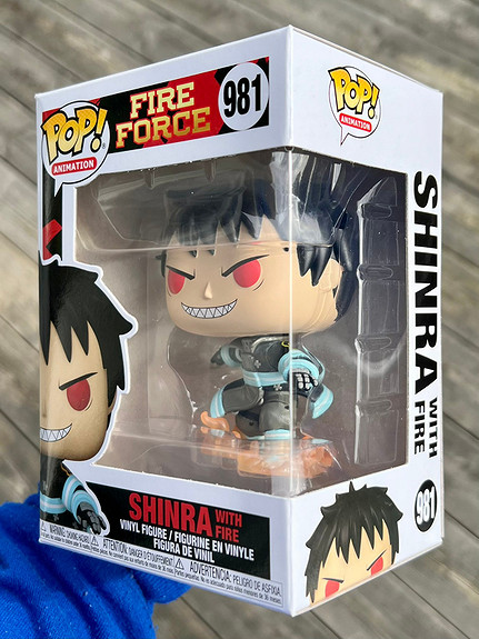 Funko Pop Fire Force - Shinra With Fire 981