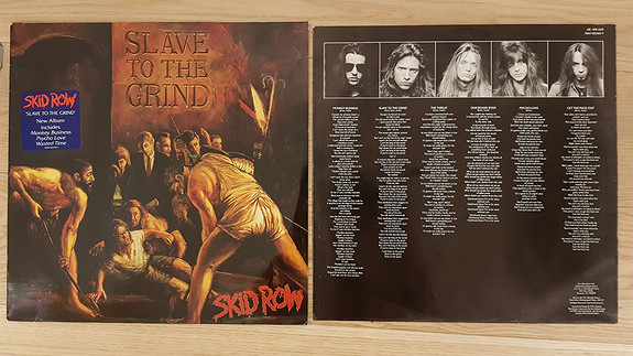 Skid Row Slave To The Grind Vinyl FINN torget