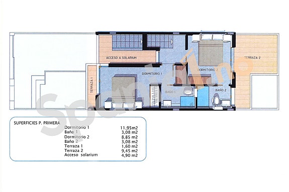 Plantegning andre etasje