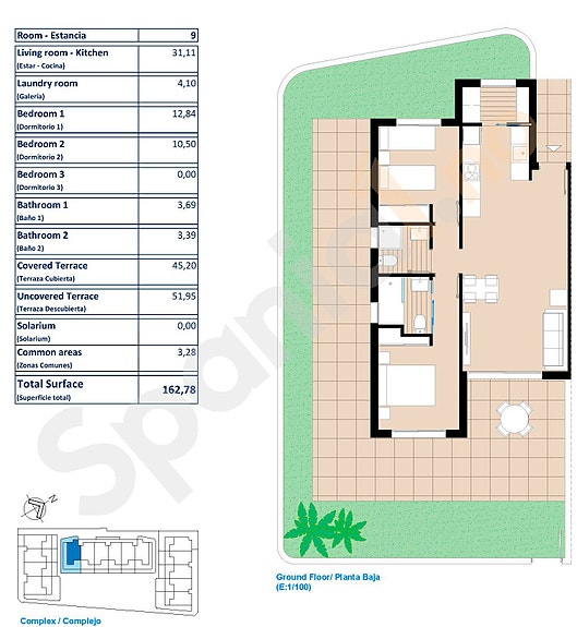 Plantegning hjørneleilighet med hage 52m2 (9)