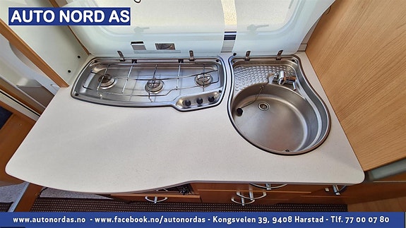  3 stk gassbluss og stor vask