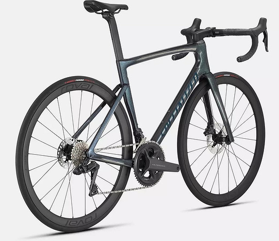 Specialized Tarmac SL7 Expert Gloss Carbon/Oil Tint/Forest Green