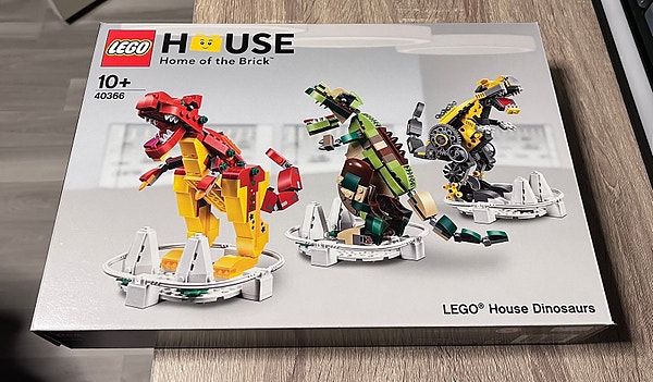 Lego sett 40366, Lego House Dinosaurs