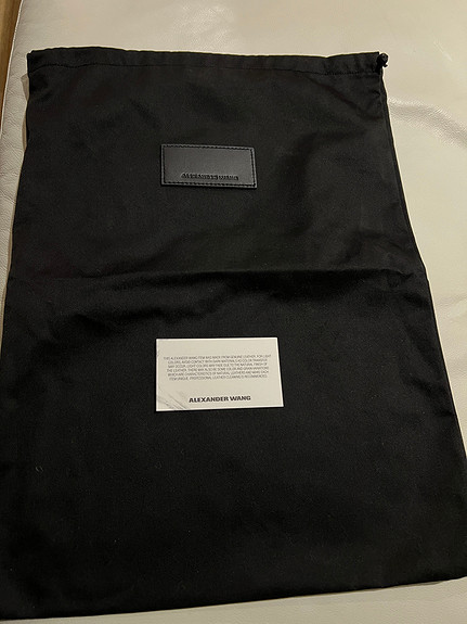 Alexander wang dust discount bag